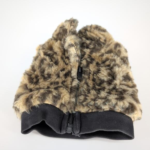 Unbranded Faux Fur Fuzzy Cheetah Vest / Sleeveless Winter Coat for 18" Dolls GUC - Picture 8 of 11